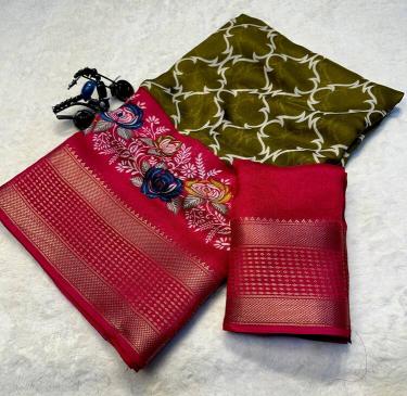 Vastrangan digital print saree lot wholesale in surat